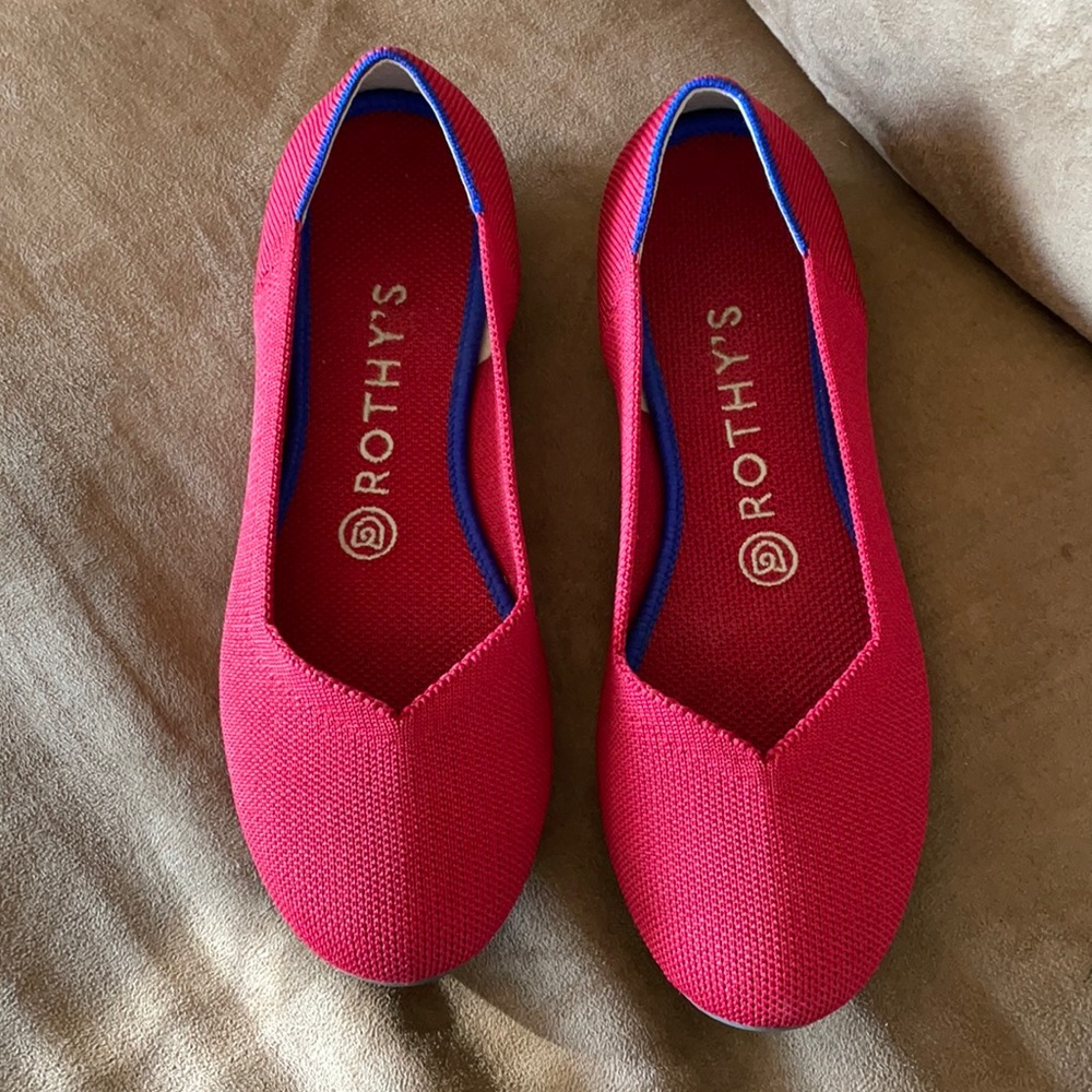 Rothy’s The Flat, Scooter Red